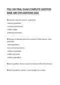POLI 330 FINAL EXAM COMPLETE QUESTION BANK AND EXPLANATIONS 2026