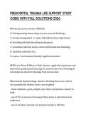 PREHOSPITAL TRAUMA LIFE SUPPORT STUDY GUIDE WITH FULL SOLUTIONS 2026