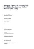 Advanced Trauma Life Support &lpar;ATLS&rpar; &ndash; Complete Study Guide & Practice Questions