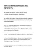PSYC 140 MODULE 3 EXAM 2026 FINAL REVIEW EXAM