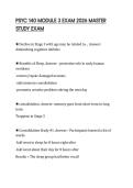 PSYC 140 MODULE 3 EXAM 2026 MASTER STUDY EXAM