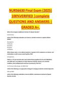 NURS6630 Final Exam - NURSING EXAM STUDY GUIDE 2026-2027 ACCURATE QUESTIONS AND CORRECT DETAILED ANSWERS WITH RATIONALES &vert;&vert; 100&percnt; GUARANTEED PASS <BRAND NEW VERSION>