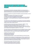 HESI RN 2026 EXIT EXAM MOST TESTED EXAM  QUESTIONS AND ANSWERS GRADED A&plus; ASSURED  SUCCESS