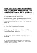 BSMH ADVANCED ARRHYTHMIA COURSE BON SECOURS MERCY HEALTH PRACTICE GUIDE UPDATED 2026 TESTED SOLUTIONS