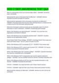 DOD CYBER AWARENESS TEST Q&A