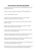 PSYCH 309 EXAM 1 QUESTIONS AND ANSWERS