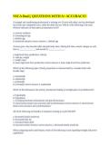 NSCA final &vert;&vert; QUESTIONS WITH A&plus; ACCURACY&excl;&excl;