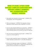 NURS 175 EXAM 1 STUDY GUIDE  2026&sol;2027 COMPLETE QUESTIONS WITH  VERIFIED CORRECT ANSWERS &vert;&vert;  100&percnt; GUARANTEED PASS  <NEWEST VERSION> 