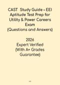 CAST Exam 2026 Study Guide &ndash; EEI Aptitude Test Prep for Utility & Power Careers PDF