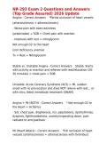 NR-293 Exam 2 Questions and Answers &lpar;Top Grade Assured&rpar; 2026 Update