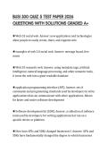 BUSI 300 QUIZ 5 TEST PAPER 2026 QUESTIONS WITH SOLUTIONS GRADED A&plus;