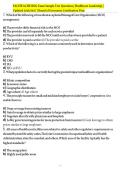 FACHE ACHE BOG Exam Sample Test Questions &vert; Healthcare Leadership &vert; Updated 2026&sol;2027 &vert; Board of Governors Certification Prep
