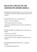 BUSI 310 TEST 3 PRACTICE TEST 2026 QUESTIONS WITH ANSWERS GRADED A&plus;
