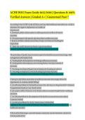 FACHE ACHE BOG Exam with Correct Questions & Verified Answers &vert; 2026&sol;2027 Updated &vert; Board of Governors Certification Prep&vert;&vert; PACKAGE DEAL