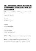 PTS CANFITPRO EXAM 2026 PRACTICE SET WITH VERIFIED CORRECT SOLUTIONS FOR CERTIFICATION