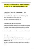 CMC Exam 1 Guide&colon; Theories&comma; Privacy&comma; & Competence &ndash; A&plus; Graded Q&A &lpar;Latest Update&rpar;