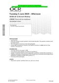 2025 OCR GCSE &lpar;9&ndash;1&rpar; GCSE &lpar;9&ndash;1&rpar; Ancient History J198&sol;02 Rome and its neighbours Combined Question Paper and Marking Scheme