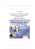 Test Bank for Primary Care&colon; The Art and Science of Advanced Practice Nursing 6th Edition &ndash; Debera J&period; Dunphy et al&period; &vert; Latest Update 2026 &vert; A&plus; Exam Prep