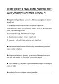 CHEM 120 UNIT 8 FINAL EXAM PRACTICE TEST 2026 QUESTIONS ANSWERS GRADED A&plus;