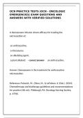 OCN Oncologic Emergencies Exam&colon; Practice Questions & Management Guidelines