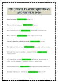 FMF OFFICER PRACTICE QUESTIONS AND ANSWERS 2026