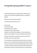 Portage Learning BIOD171 &ndash; Microbiology Exam 5 &vert; Practice Questions & Study Guide