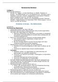 Volledige samenvatting literatuur Reclassering
