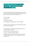 QUALYS CLOUD AGENT EVALUATION MEASURE & TOPIC OUTLINE HIGH PERFORMANCE 2026&period;