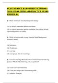 QUALYS PATCH MANAGEMENT EXAM Q&A 2026 STUDY GUIDE AND PRACTICE EXAMS GRADED A&plus;&period;