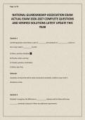 NATIONAL GUARDIANSHIP ASSOCIATION EXAM ACTUAL EXAM 2026-2027 COMPLETE QUESTIONS AND VERIFIED SOLUTIONS LATEST UPDATE THIS YEAR&period;pdf