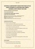 NATIONAL GUARDIANSHIP ASSOCIATION EXAM ACTUAL EXAM