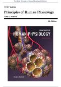 Test Bank - Principles of Human Physiology 4th Edition &lpar;Stanfield&comma; 2011&rpar; Chapter 1-24 &vert; All Chapters with Answers&vert; Complete