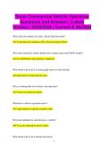 Texas Commercial Vehicle Operation Questions and Answers &vert; Latest Version &vert; 2025&sol;2026 &vert; Correct & Verified