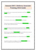 Amazon DAY 1 Delivery Associate Training 2026 G