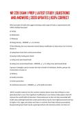 NR 228 EXAM 1 PREP &vert; LATEST STUDY &vert; QUESTIONS AND ANSWERS &vert; 2026 UPDATES &vert; 100&percnt; CORRECT
