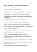 ANSC 3060 EXAM 3 QUESTIONS & ANSWERS