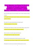 Texas Statutes and Rules Pertinent to Property & Casualty Insurance Questions and Answers &vert; Latest Version &vert; 2025&sol;2026 &vert; Correct & Verified