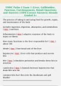 UNMC Patho 2 Exam 1 &lpar;Liver&comma; Gallbladder&comma;  Pancreas&comma; Carcinogenesis&comma; Renal&rpar; Questions  and Answers &lpar;100&percnt; Correct Answers&rpar; Already  Graded A&plus; 