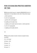 RCIS CCI EXAM 2026 PRACTICE QUESTION SET TWO