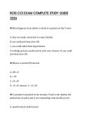 RCIS CCI EXAM COMPLETE STUDY GUIDE 2026