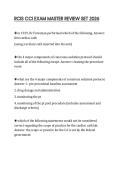 RCIS CCI EXAM MASTER REVIEW SET 2026