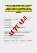 ATI MED SURG IMMUNE & INFECTION&comma; ATI MED SURG ONCOLOGY&comma; ATI MED SURG CARDIOVASCULAR COMPLETE QUESTIONS AND CORRET VERFIED ANSWERS &lpar;GRADED A&rpar; AIMMUNE & INFECTION&vert; ATI MED SURG&vert; ONCOLOGY&vert; CARDIOVASCULAR &vert;NEWEST 2026 EXAM