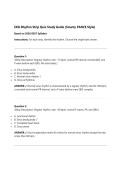 EKG Rhythm Strip Quiz Study Guide &lpar;Smarty PANCE Style&rpar; Based on 2026&sol;2027 Syllabus
