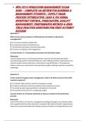 WGU C215 Operations Management Exam 2026 &mdash; Complete OA Review for Business & Management Students &vert; Supply Chain&comma; Process Optimization&comma; Lean & Six Sigma&comma; Inventory Control&comma; Forecasting&comma; Quality Management&comma; Performance Metrics & High-Yield Practice Question