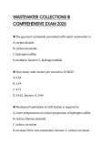 WASTEWATER COLLECTIONS III COMPREHENSIVE EXAM 2026