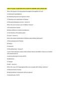 NURS 497 &lpar;EXAM 2&rpar; QUESTIONS WITH COMPLETE ANSWERS LATEST UPDATE 2026