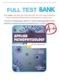 Test Bank for Applied Pathophysiology for the Advanced Practice Nurse 2nd Edition by Lucie D&period; Lugasch & Lachel Story &vert; Full Chapters&comma; Verified PDF