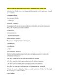 NURS 497 EXAM &num;3 QUESTIONS WITH COMPLETE ANSWERS LATEST UPDATE 2026
