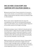 ENG 225 WEEK 2 EXAM SCRIPT 2026 QUESTIONS WITH SOLUTIONS GRADED A&plus;