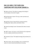 ENG 225 WEEK 2 TEST PAPER 2026 QUESTIONS WITH SOLUTIONS GRADED A&plus;